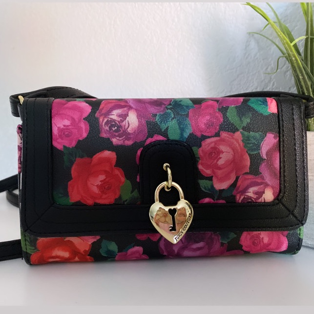 Juicy Couture Romantic Floral Minicross Bag
